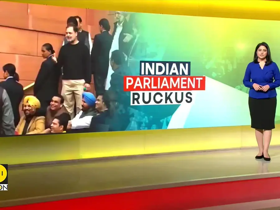 Indian Parliament Erupts in Ruckus, Rahul Gandhi Throws Traitor Jibe at Ravneet Bittu 