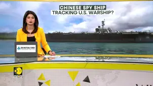 China's Spy Ship Shadows US Carrier in Tense Arabian Sea