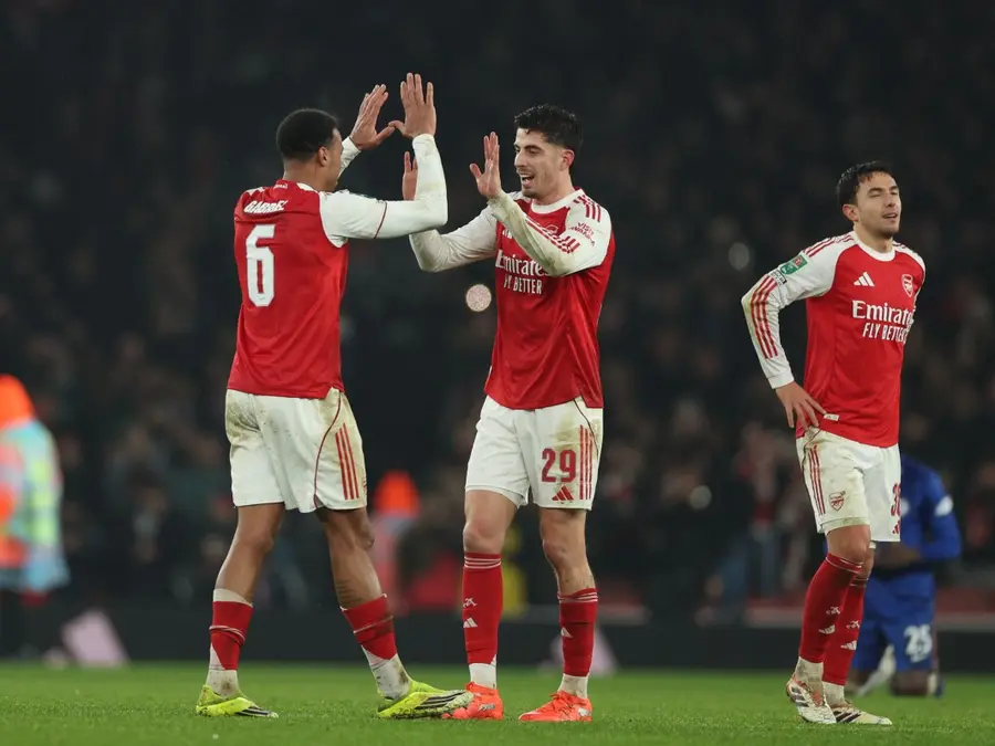 Arsenal sink Chelsea to reach first League Cup final in 8 years