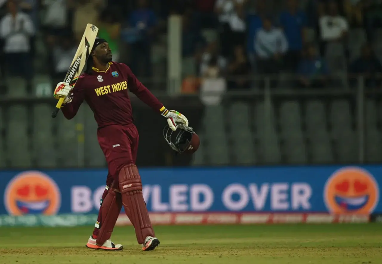 Most 6s in T20 World Cups - 63 by Chris Gayle