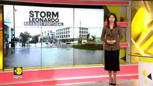Storm Leonardo Creates Havoc Across Portugal