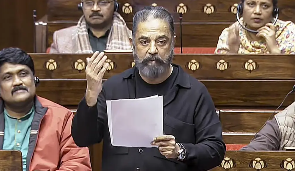 ‘Living dead’: Kamal Haasan warns of massive SIR discrepancies in Rajya Sabha maiden speech