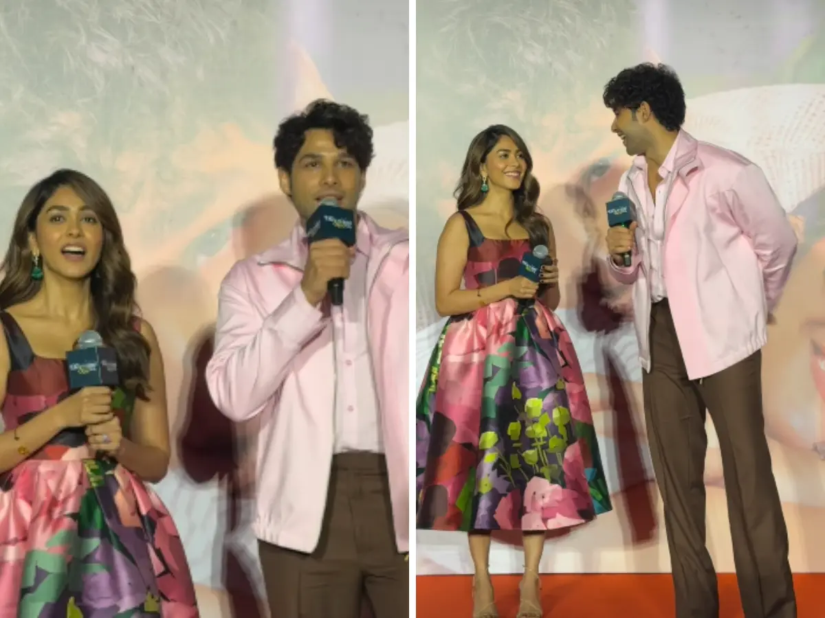 Did Siddhant Chaturvedi spill the beans on Mrunal Thakur’s ‘Chennai connection’? Watch her reaction