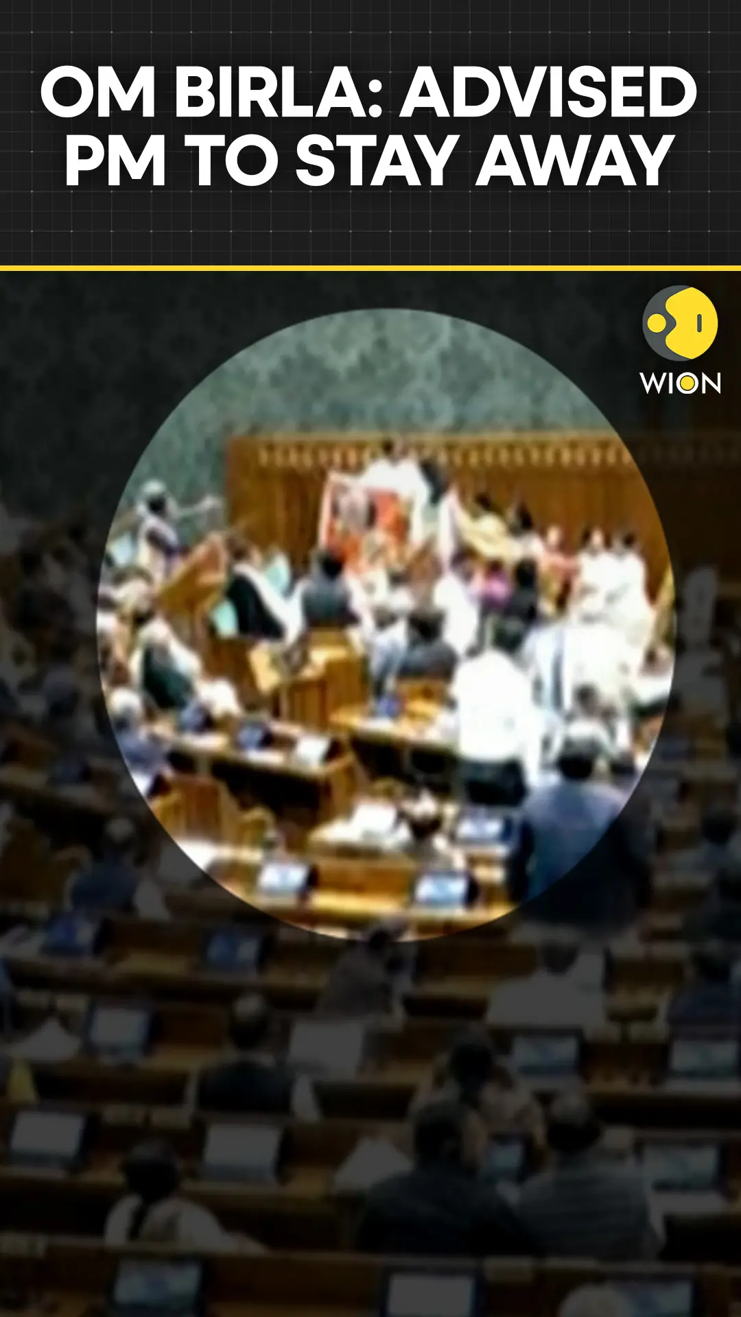 Om Birla: Speaker Stopped Modi Entry Over Opposition Trap