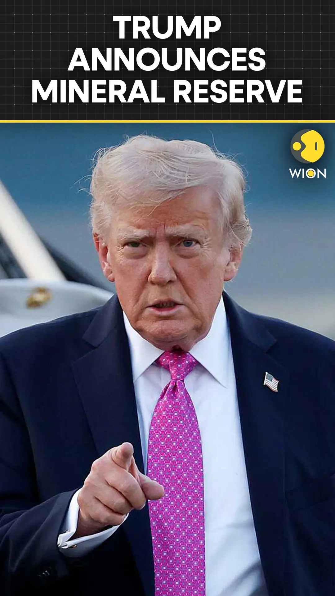 US President Trump Announces Creation of Critical Mineral Reserve