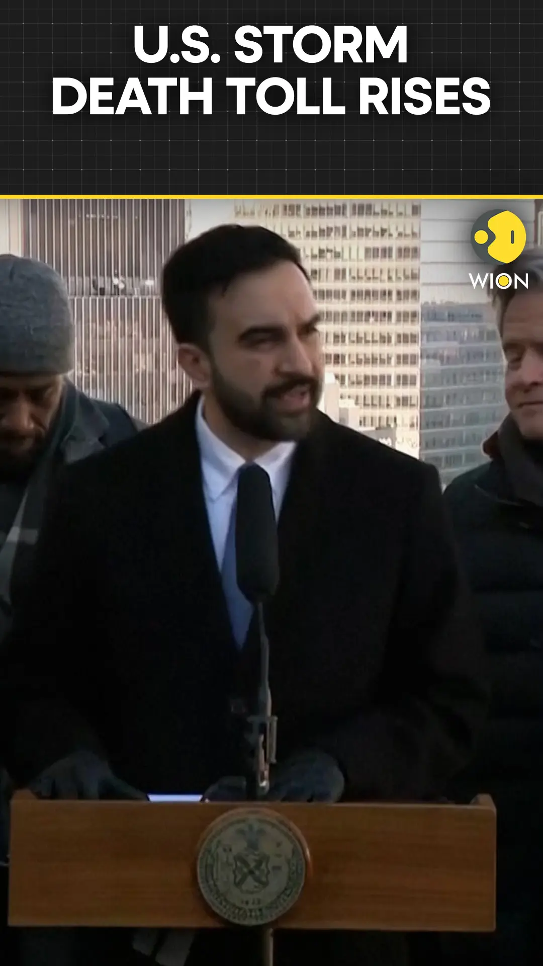 As Storm Deaths Climb to 16, Mamdani Says Administration Working 'To Get New Yorkers Inside'