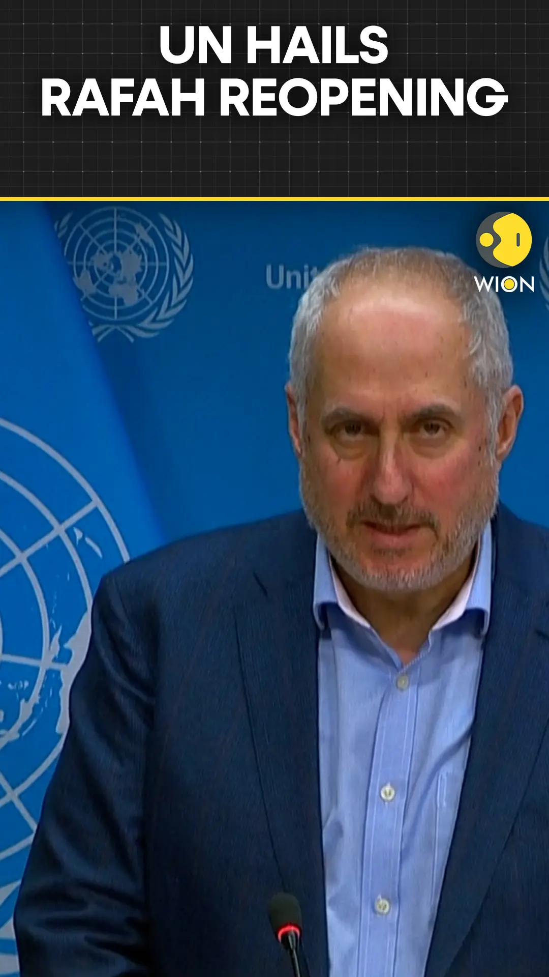 UN Welcomes Reopening of Rafah Crossing as First Medical Evacuees Arrive in Egypt