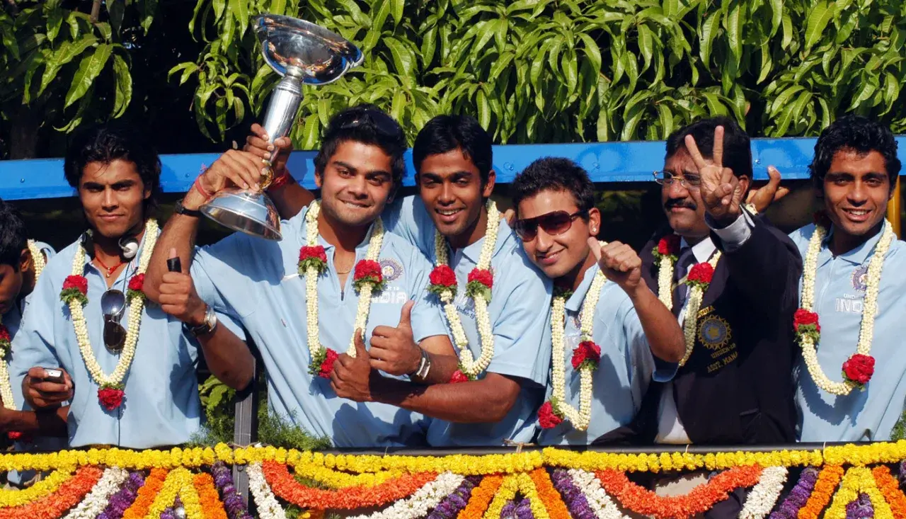 Virat Kohli - 2008 U-19 ODI World Cup winning captain