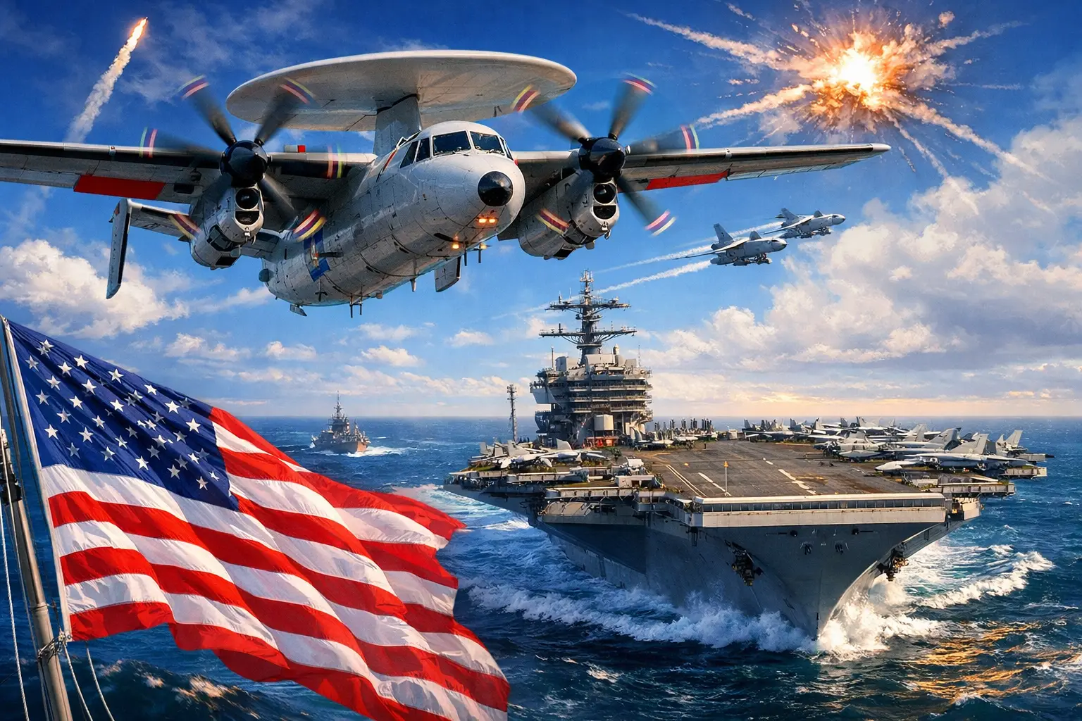 ‘Eyes in the Sky’: What keeps the USS Abraham Lincoln protected from any threat coming toward it?