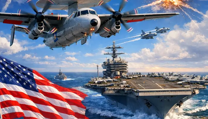 ‘Eyes in the Sky’: What keeps the USS Abraham Lincoln protected from any threat coming toward it?