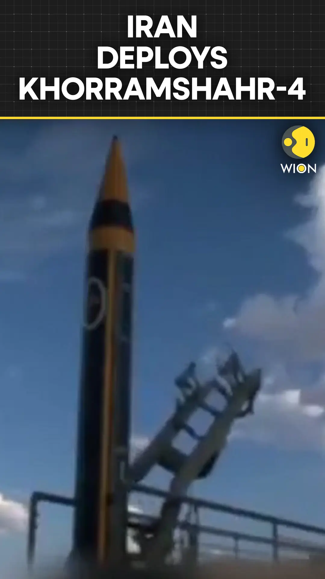 Iranian Khorramshahr 4 Ballistic Missile Deployed in IRGC 'Missile City'