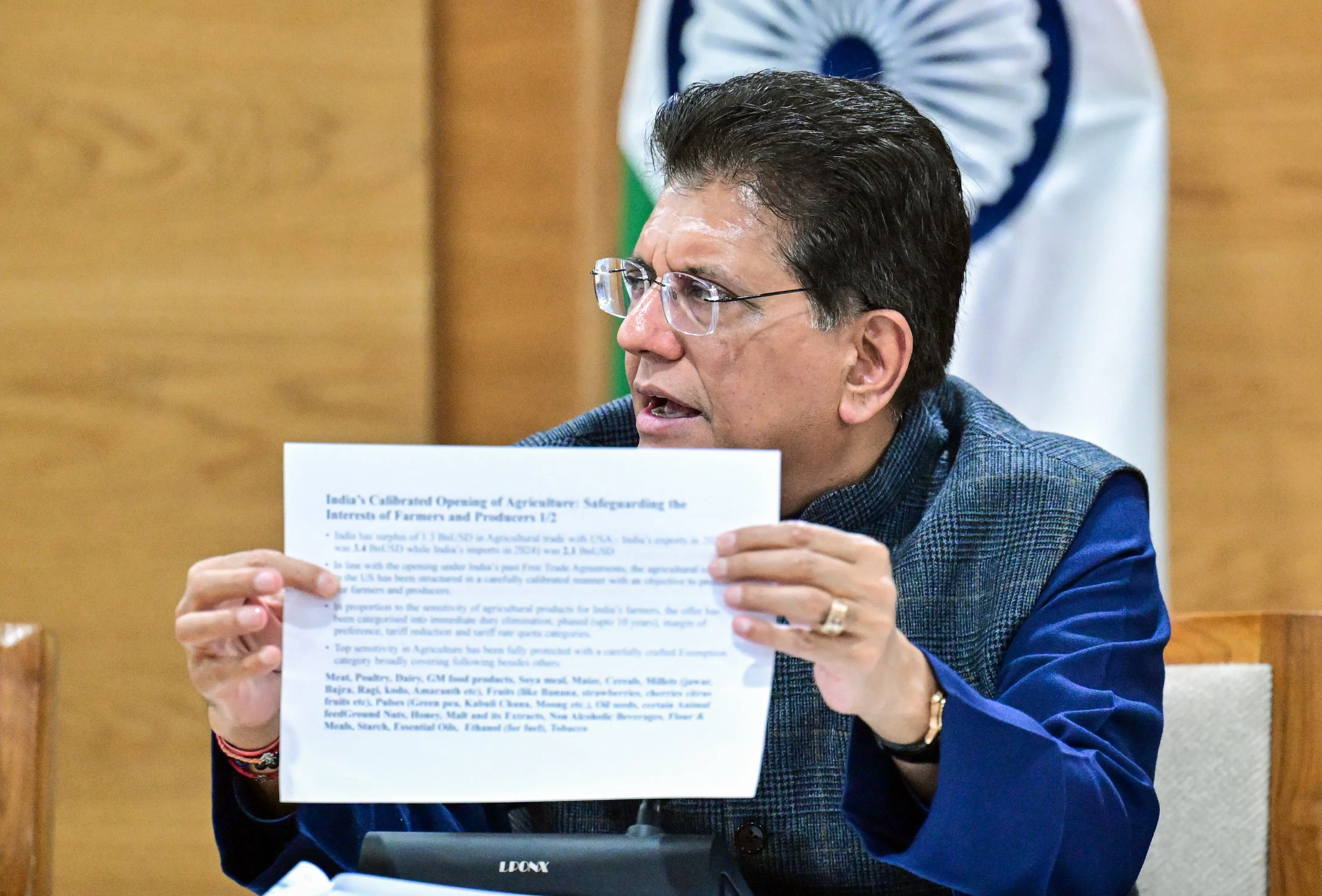 ‘Golden letter day’: Piyush Goyal hails India-US trade deal, rules out agriculture concessions