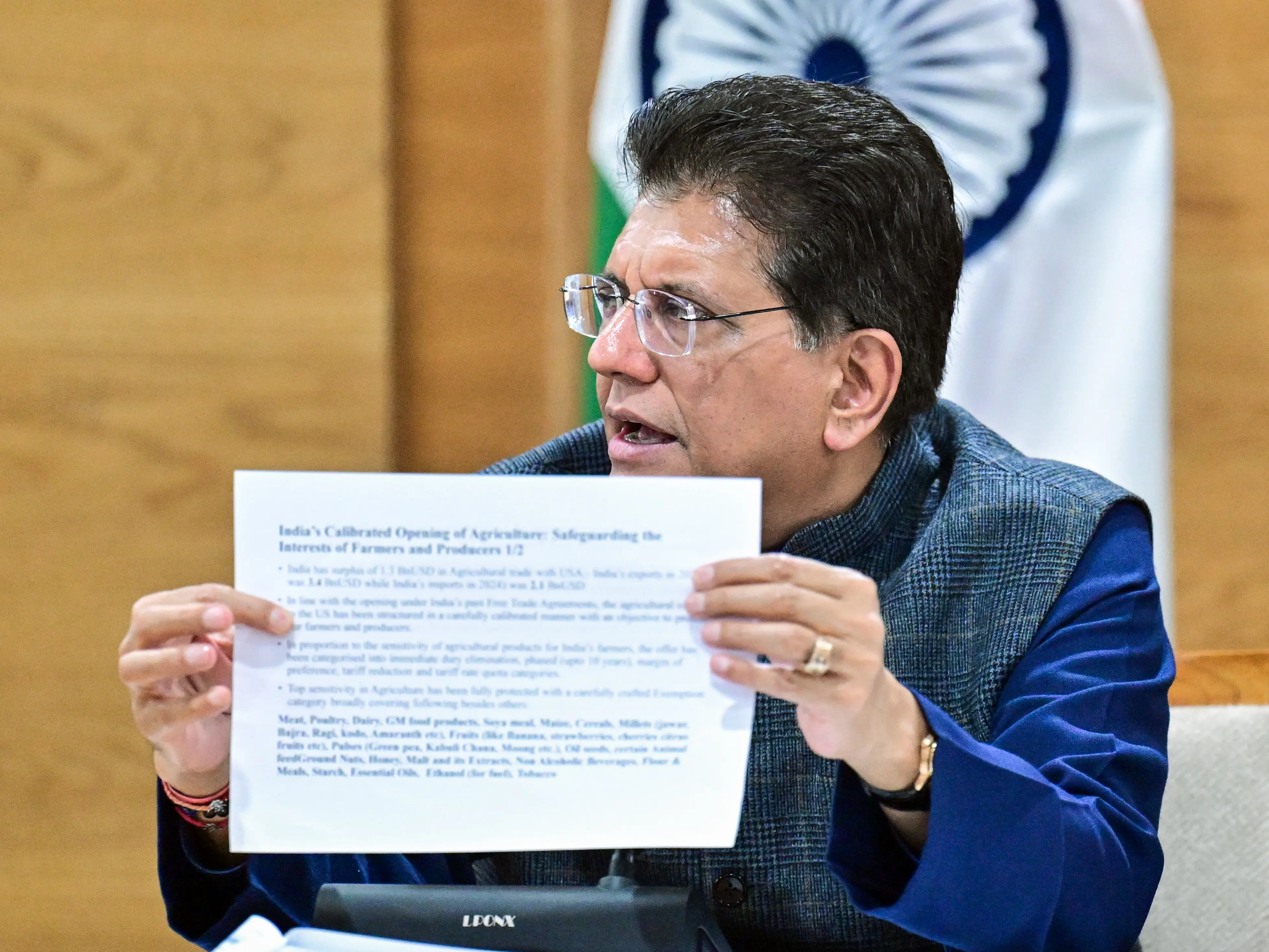 ‘Golden letter day’: Piyush Goyal hails India-US trade deal, rules out agriculture concessions ‘Golden letter day’: Piyush Goyal hails India-US trade deal, rules out agriculture concessions