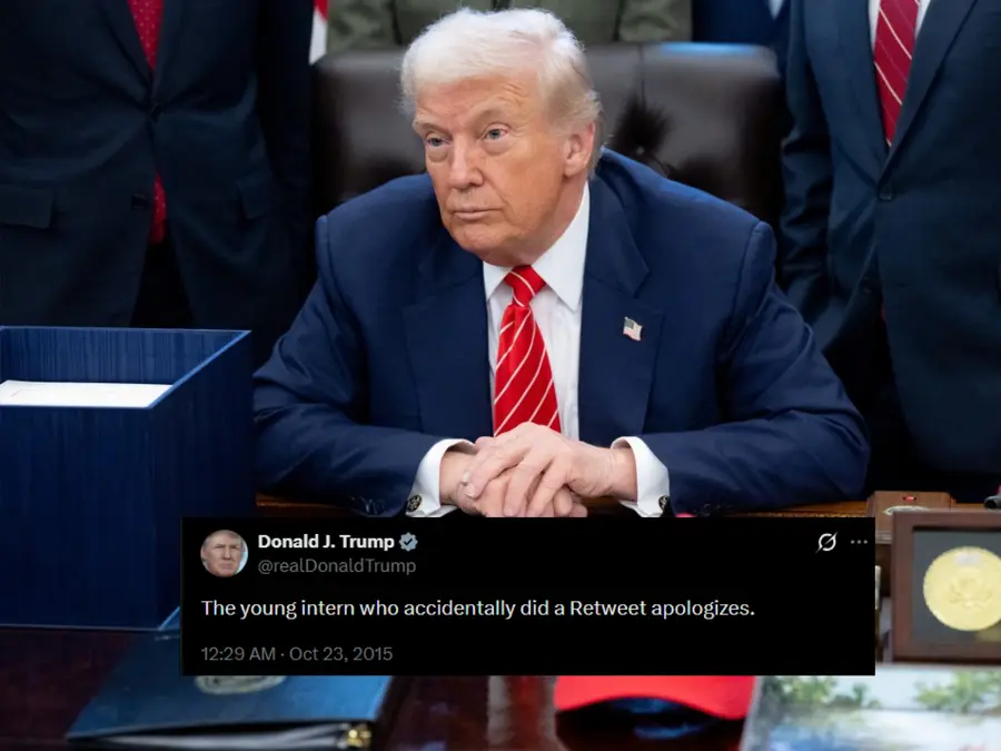 'Same excuse...': Trump's 2015 'intern' error post surfaces online amid backlash over Obama racist video controversy