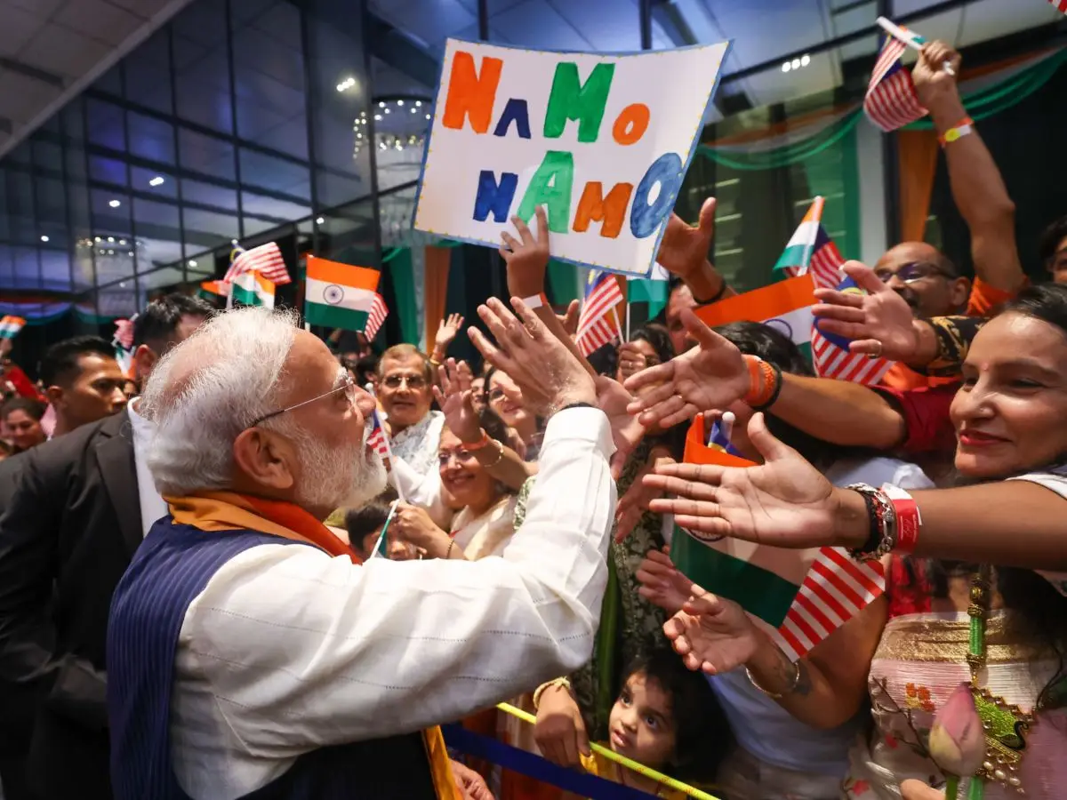 PM Modi interacts with Indian diaspora