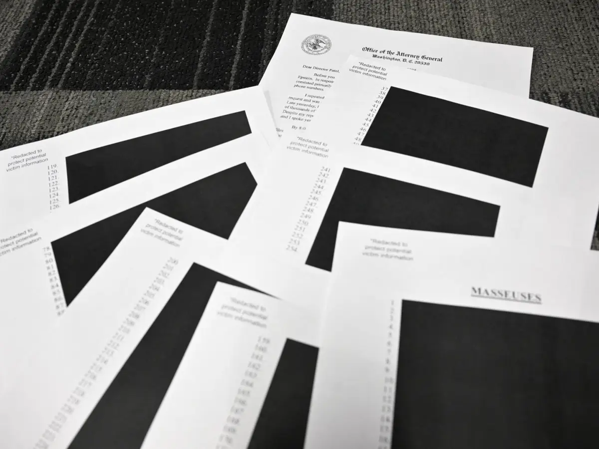 Epstein Files: FBI sought guidance to redact images of victims ...