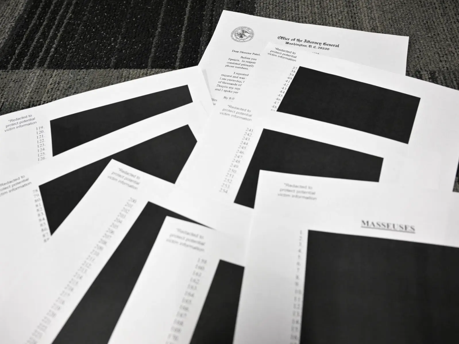Epstein Files: FBI sought guidance to redact images of victims, former US Presidents and celebrities in 2025 emails Epstein Files: FBI sought guidance to redact images of victims, former US Presidents and celebrities in 2025 emails