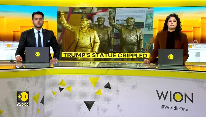 Trump’s Golden Statue Crippled: 15-Foot ‘Don Colossus’ Lies Uninstalled Amid Payment Dispute