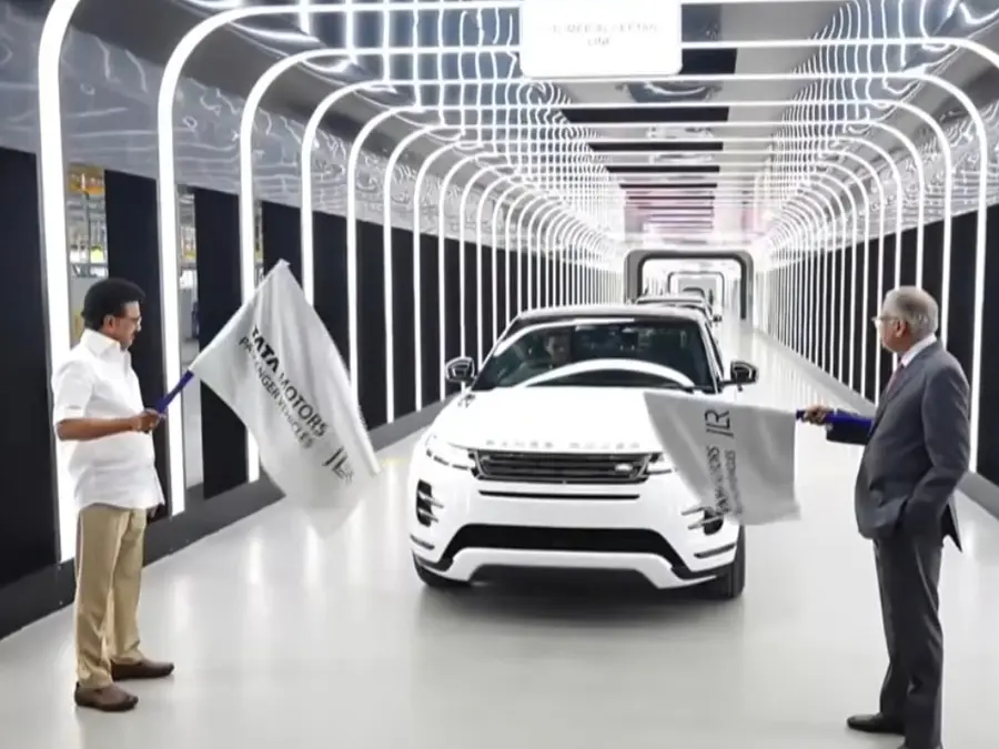 Tata Jaguar Land Rover's $1bn car factory inaugurated in Tamil Nadu to roll out 20,000 cars a year