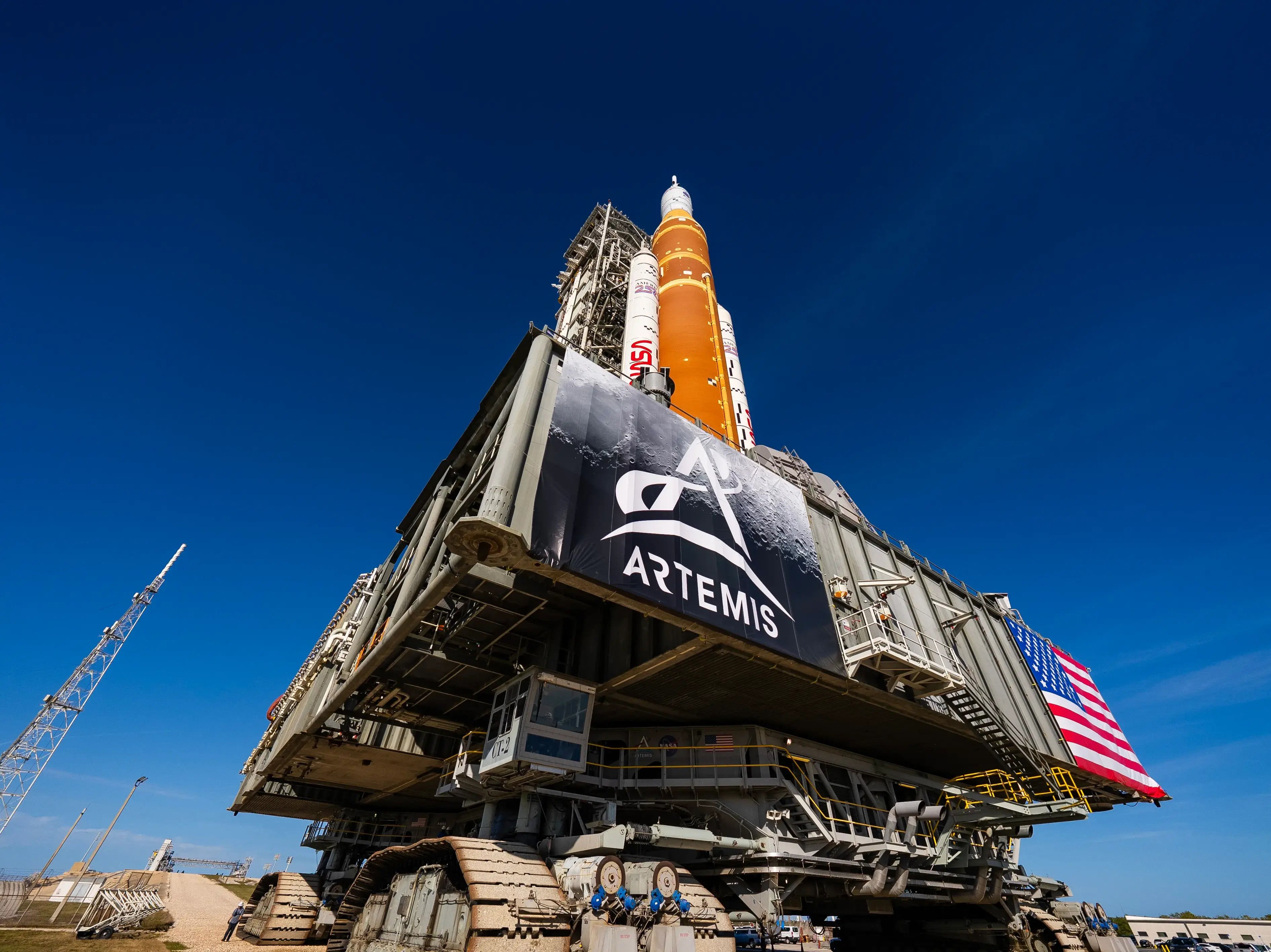 ‘Nearly the size of a football field’: Do you know how tall the NASA Artemis II moon rocket is?