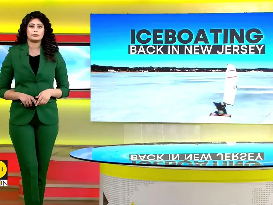  Iceboats Return to New Jersey: Cold Snap Revives Iceboating Tradition in New Jersey River