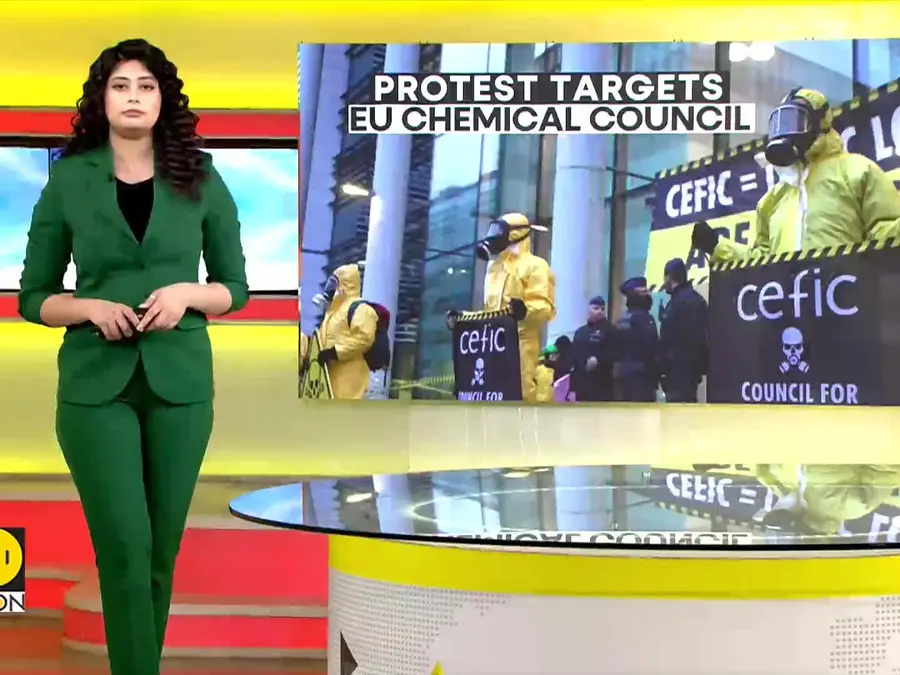 Activists Seal Chemical Lobby HQ | Protesters Shut Doors at EU Chemical Council