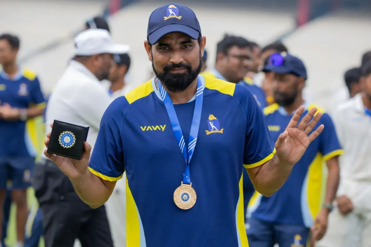 Mohammed Shami out contract list