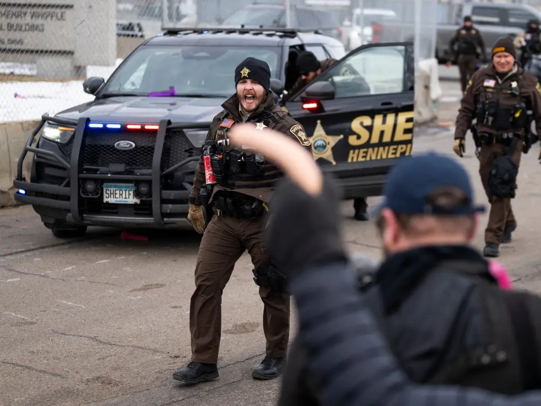 ‘Operation Dildo Blitz’ goes viral: Anti-ICE protest takes shocking turn as sex toys rain down on federal agents | In Pics