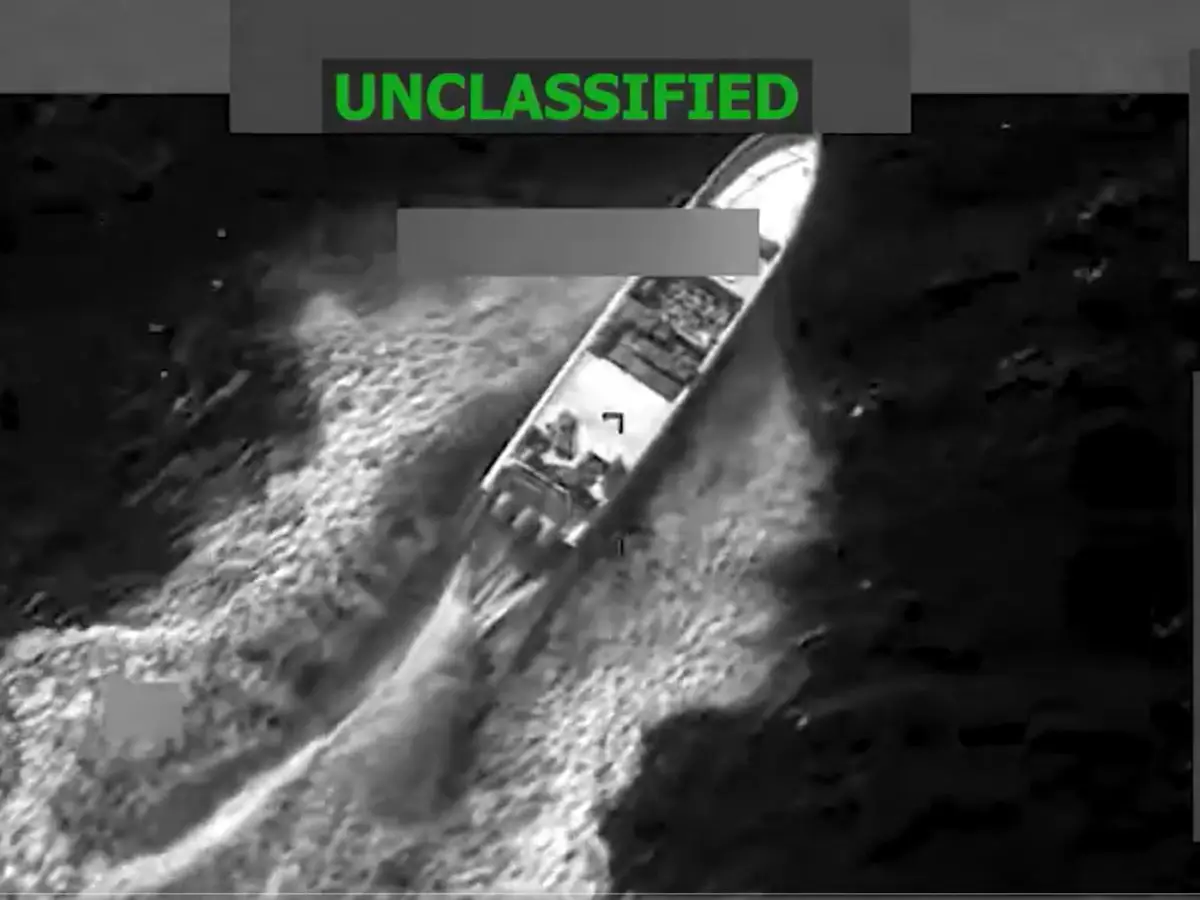 US military strike on alleged drug boat in Eastern Pacific kills two US military strike on alleged drug boat in Eastern Pacific kills two
