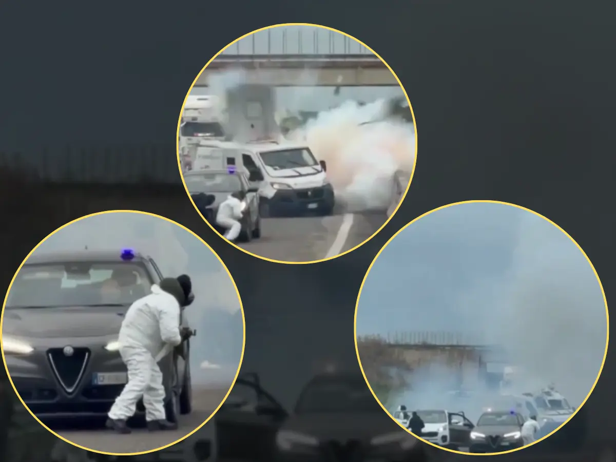 Fake car, tricking police and A LOT of chasing - a robbery in Italy that may remind you of a Hollywood action film