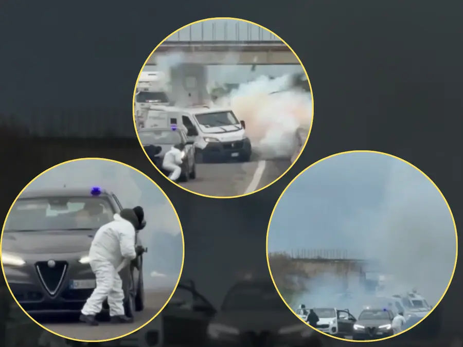 Fake car, tricking police and A LOT of chasing - a robbery in Italy that may remind you of a Hollywood action film