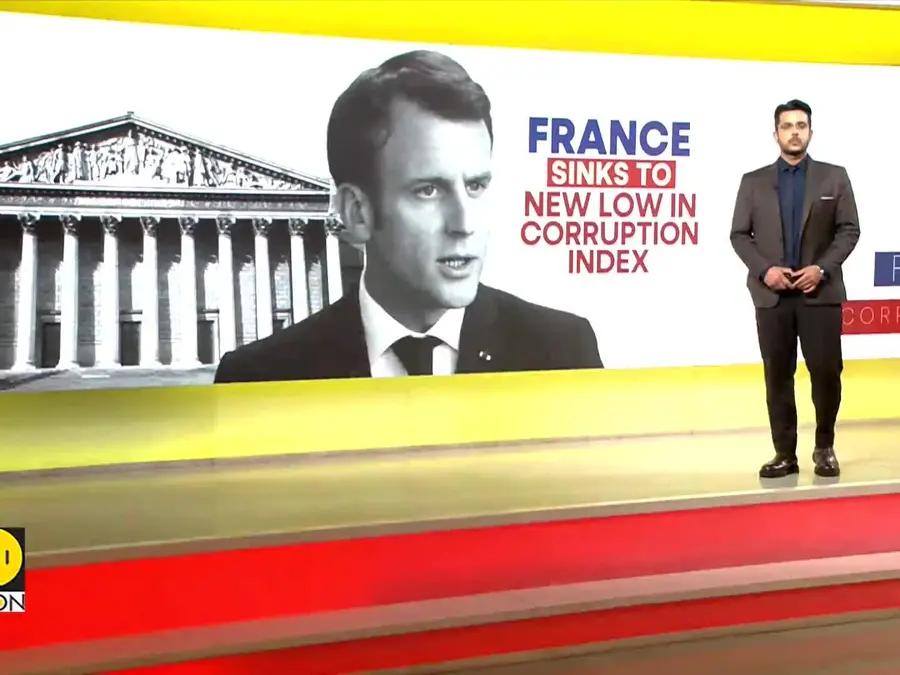 France Falls to 27th Position in Global Corruption Index 