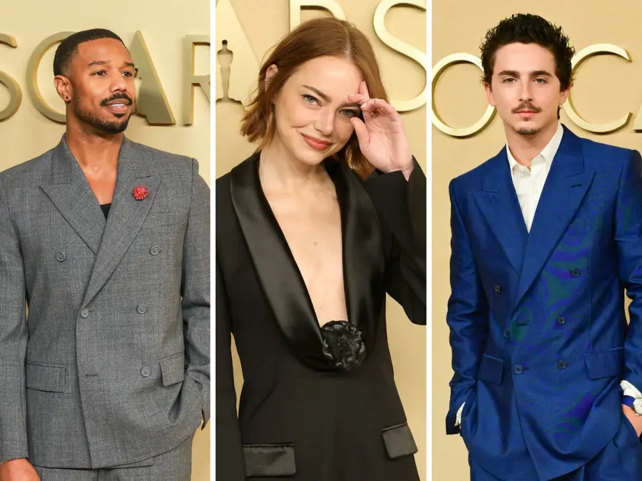 Timothee Chalamet, Emma Stone, Michael B Jordan and other Oscar nominees gather for the Academy’s annual luncheon, class photo