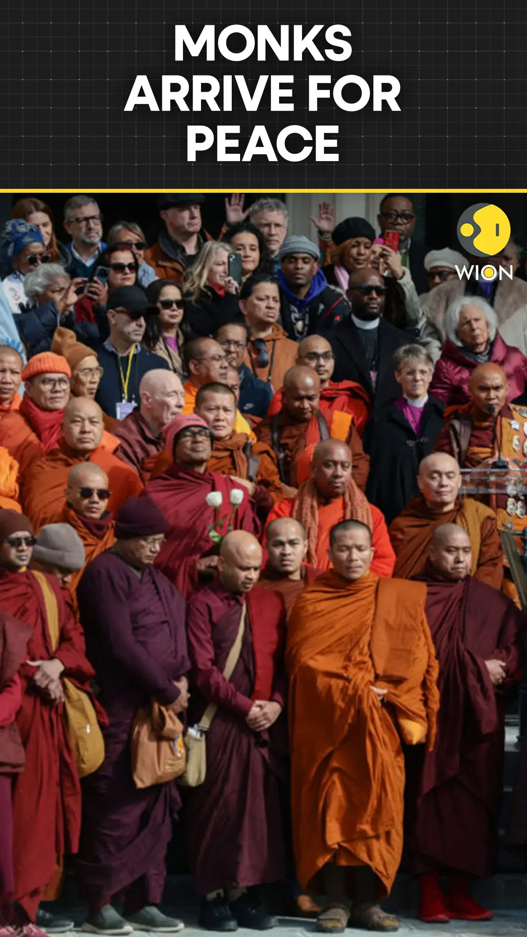Buddhist Monks Complete 2,300-Mile Peace Walk to Washington