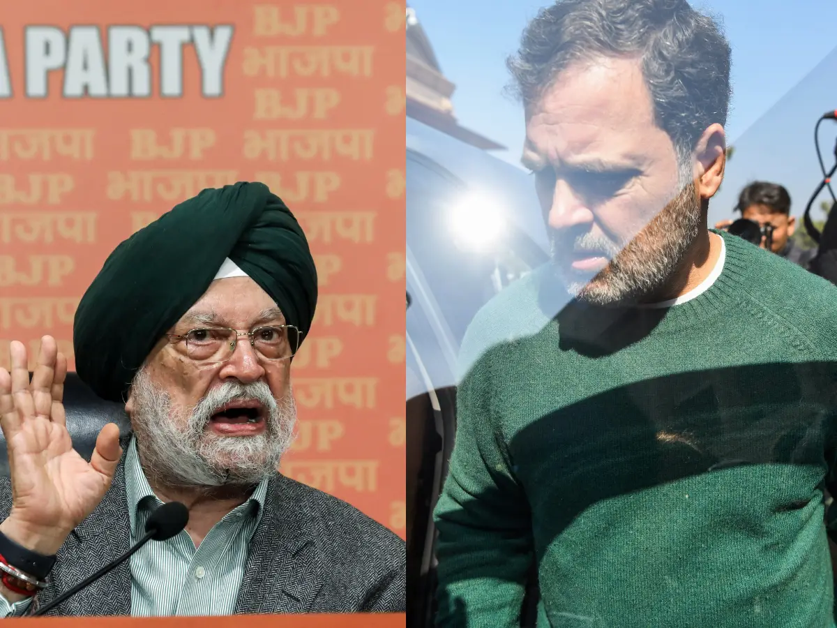'Needs to grow up': Hardeep Puri hits back at Rahul Gandhi over Epstein mention, calls it 'politics by innuendo' 'Needs to grow up': Hardeep Puri hits back at Rahul Gandhi over Epstein mention, calls it 'politics by innuendo'
