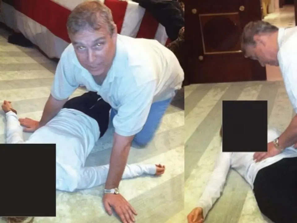 Woman in Epstein footage lying on floor under Prince Andrew was sex trafficking victim, US lawmaker claims Woman in Epstein footage lying on floor under Prince Andrew was sex trafficking victim, US lawmaker claims