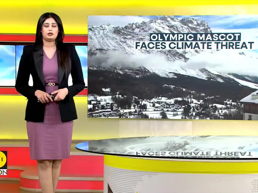 Milan-Cortina 2026 Mascot Faces Climate Crisis As Warming Alps Threaten Winter Games Snow