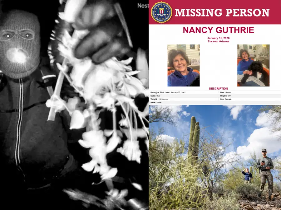 FBI reveals fresh details about masked suspect in Nancy Guthrie kidnapping; Reward raised to $100,000