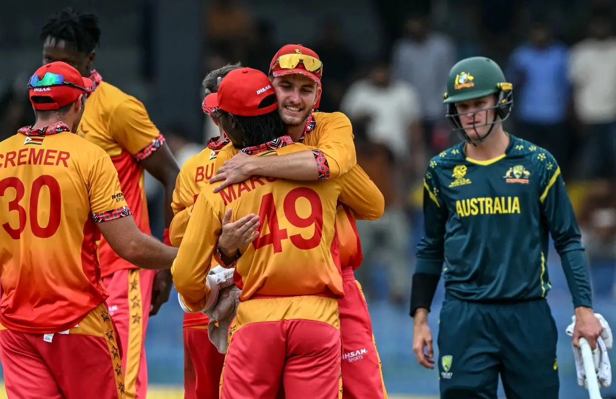 T20 World Cup 2026: Australia on brink of exit after Zimbabwe stun former champions