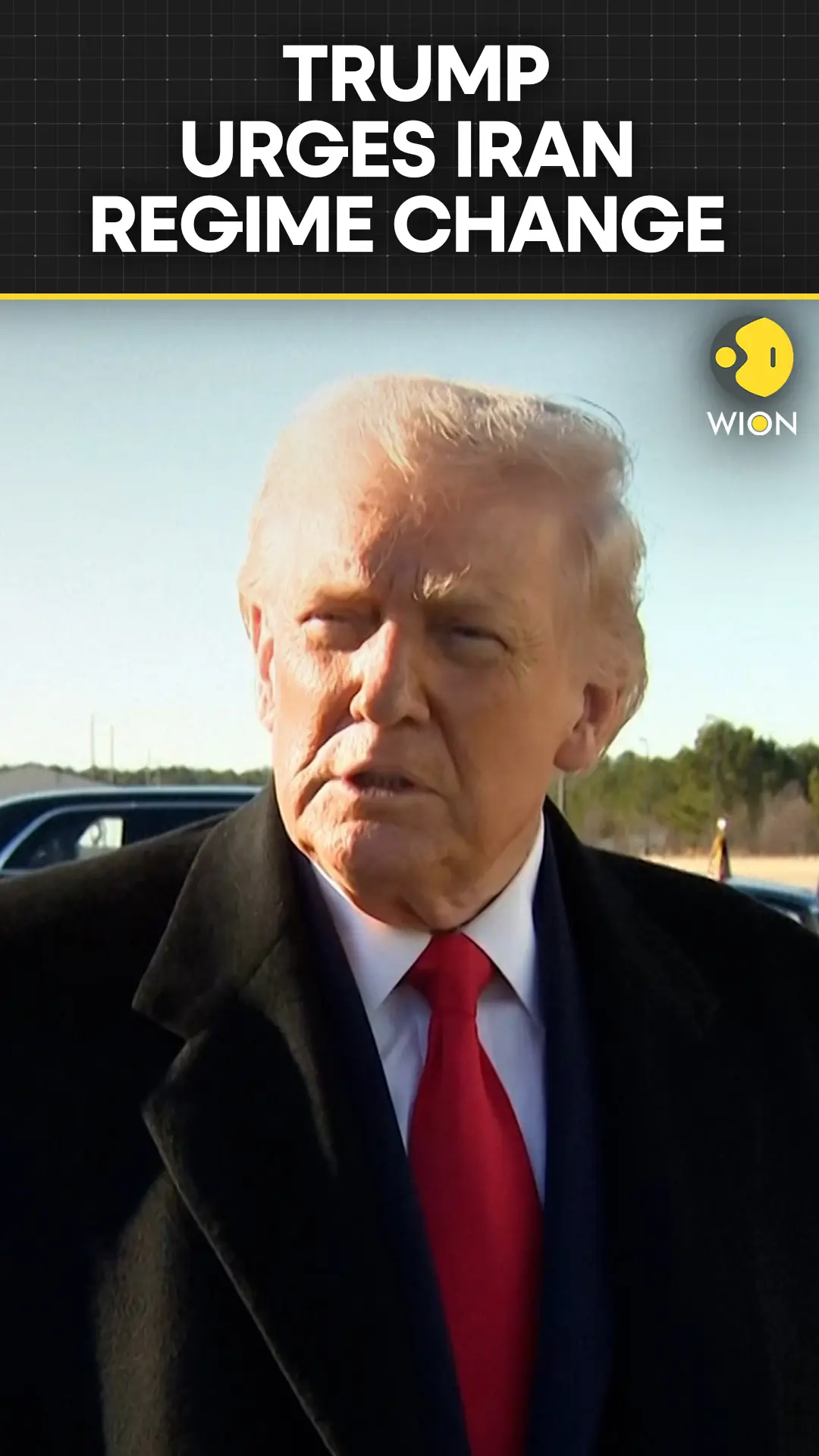 Trump: Regime Change in Iran 'Would Be the Best Thing That Could Happen'