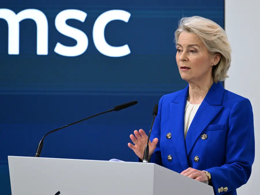 'Europe needs to take responsibility for its security': EU chief says bloc mobilising €800 bn for defence capabilities