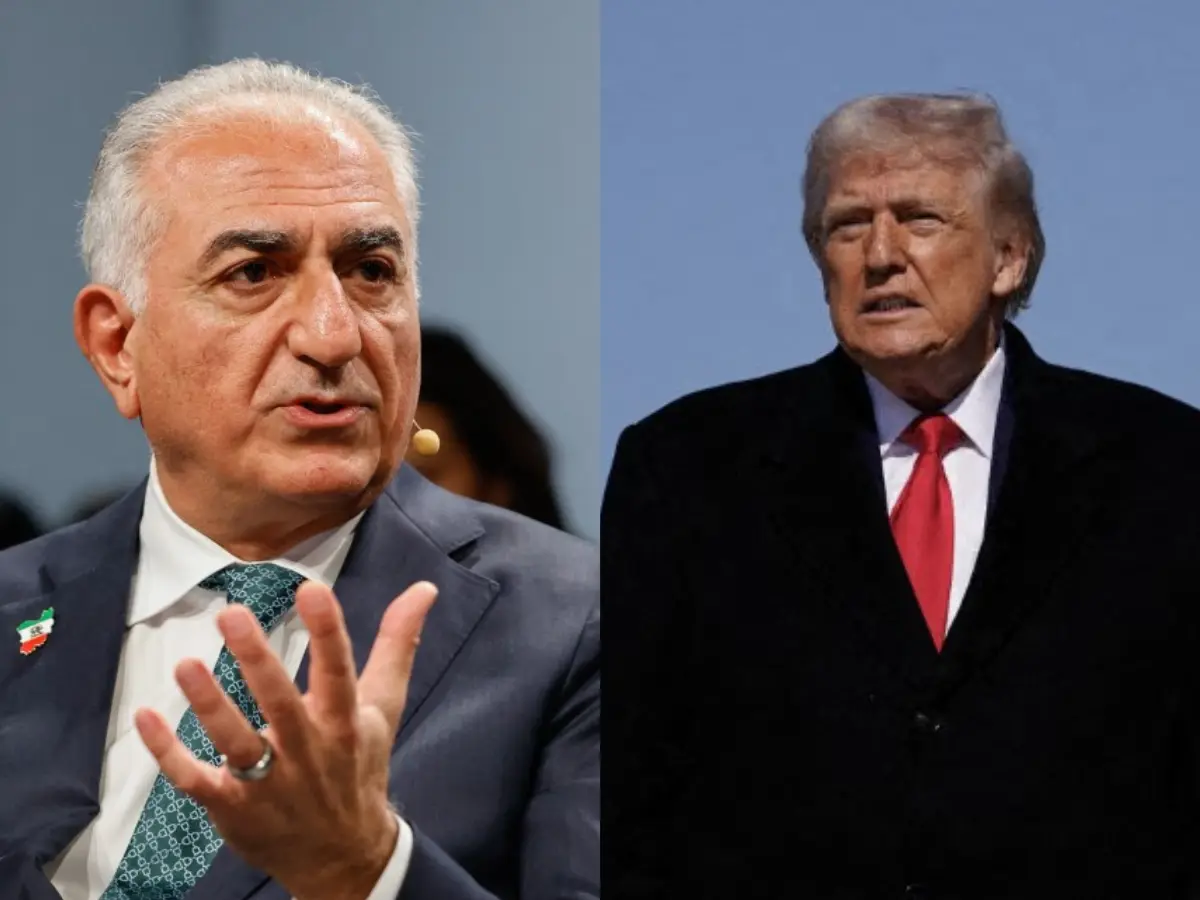 What Trump said about Pahlavi?