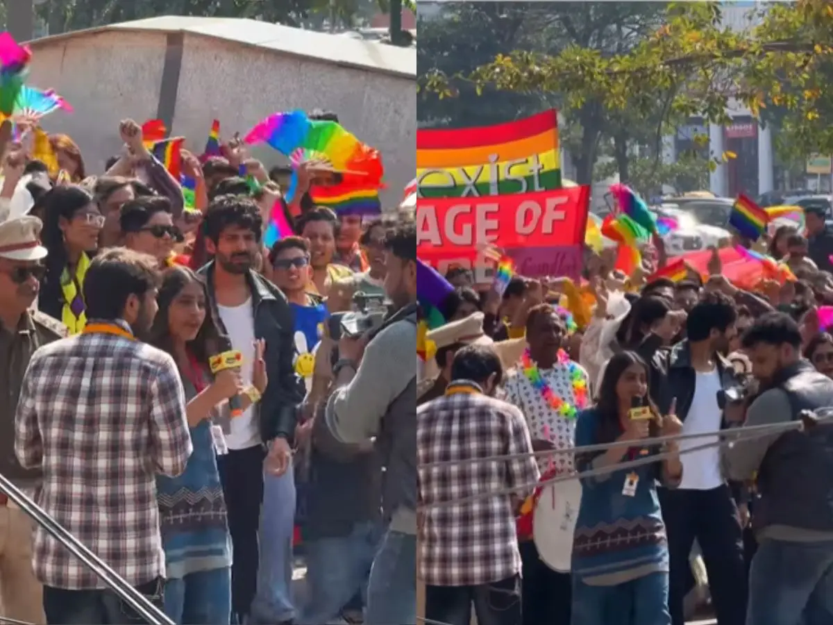 Viral video: Kartik Aaryan attends 'Pride Parade' in Delhi; know why