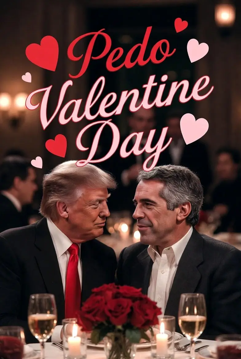 'Pedo Valentine's Day': Trump mocked for his valentine's day post with Melania Trump
