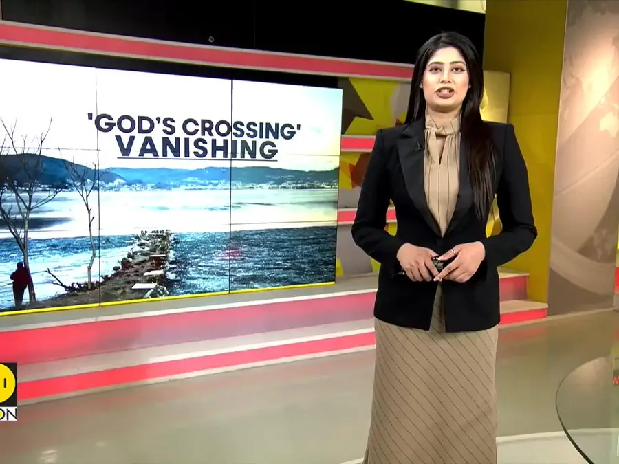 ‘God’s Crossing’ Vanishes at Lake Suwa: Japan’s Sacred Ice Threatened by Climate Change