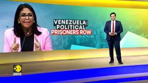 Family Members of Political Prisoners Stage Protest in Venezuela's Capital Caracas