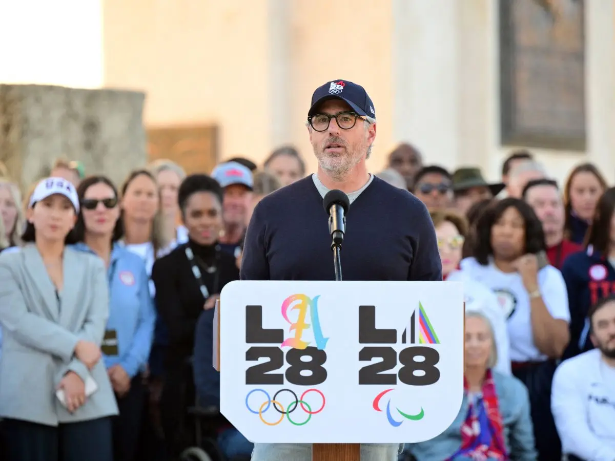 Los Angeles mayor calls for LA28 chief organiser to step down over Epstein files