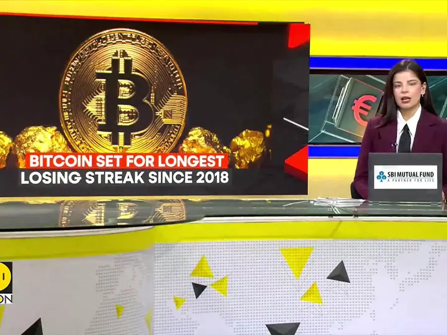Bitcoin Prices Plunge: Bitcoin Set for Fifth Straight Week of Losses | Longest Streak Since 2018