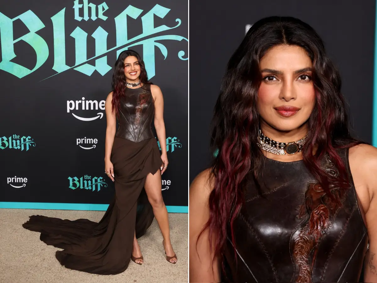 Glitz & Glamour! Priyanka Chopra turns heads at The Bluff premiere in Bloody Mary inspired gown