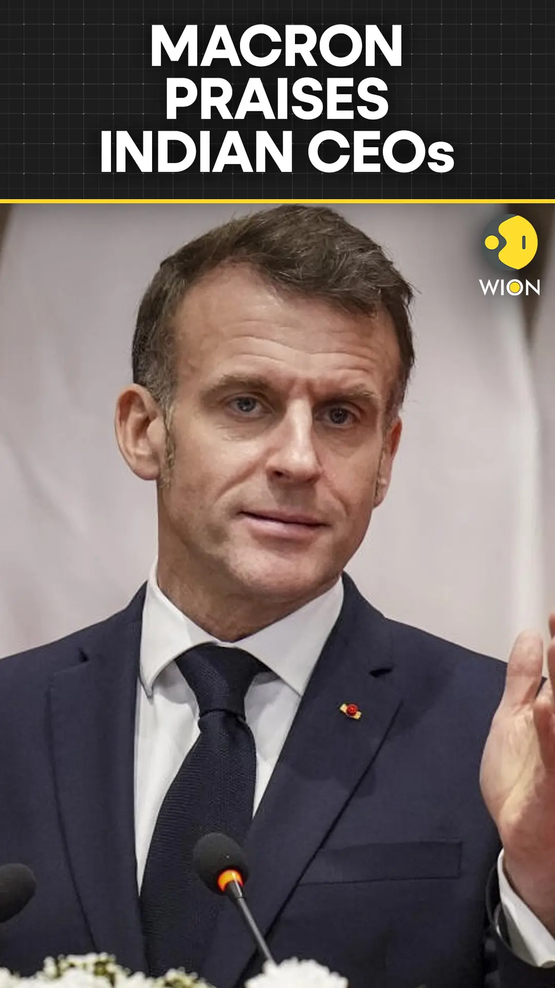 CEOs of Chanel, Alphabet, Adobe All Indian: Macron's Big Praise For India